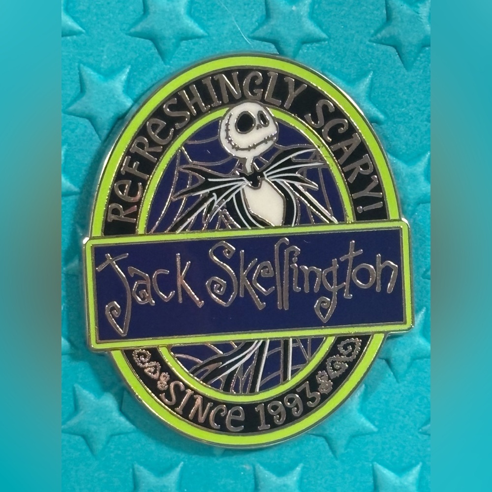 DISNEY NBC Jack Skellington Refreshingly scary Trading Pin 2015